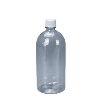 แขนหด 1000ml 500ml PET สกรูขวดพลาสติกด้านบน 38g 51g