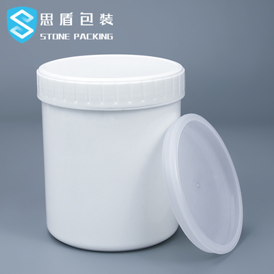ขวดพลาสติก HDPE ขนาดเส้นผ่านศูนย์กลาง 112 * 140 มม. 100 มล. พร้อมฝาเกลียว