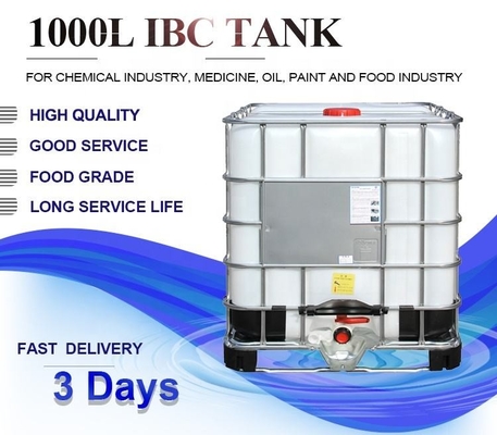 เหล็กชุบสังกะสี DC53D 1000 ลิตร IBC ถังเคมี 1200*1000*1150mm