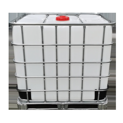 Square 275 Gallon IBC Chemical Tanks Tote ลดลง 1.9m