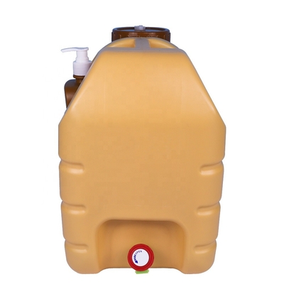 20l 5 แกลลอนถังเก็บน้ำพลาสติกกลางแจ้ง 350*240*340mm