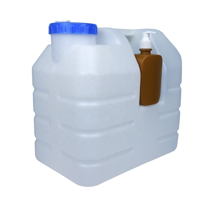 20l 5 แกลลอนถังเก็บน้ำพลาสติกกลางแจ้ง 350*240*340mm