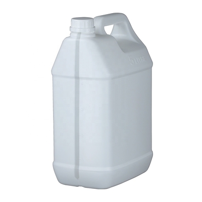 220G Square HDPE Bottle Empty 5l คอนเทนเนอร์ทนกรดด่าง