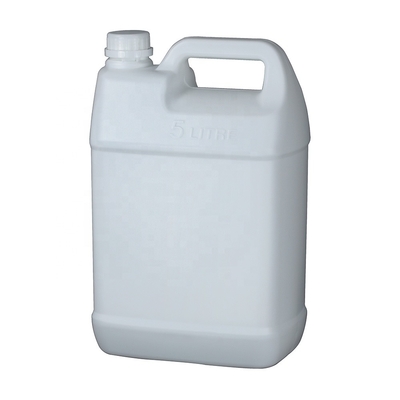 220G Square HDPE Bottle Empty 5l คอนเทนเนอร์ทนกรดด่าง