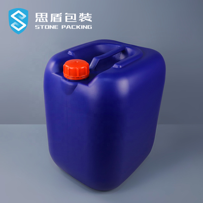ถังพลาสติกสี่เหลี่ยมจัตุรัสอาหารเกรด 30l พร้อมหูจับ 1.5KG