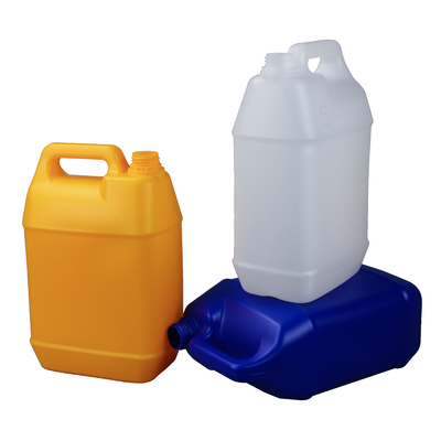 สารเคมีรายวัน ขวดพลาสติก HDPE 35 มม. ถังพลาสติก 5 ลิตร 192*125*305 มม