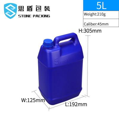 ขวดพลาสติก HDPE ขนาด 45 มม. 5l