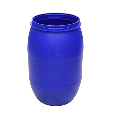 ถังบรรจุพลาสติกพลาสติก HDPE สีน้ำเงินสำหรับขนส่งของเหลว 160 ลิตร
