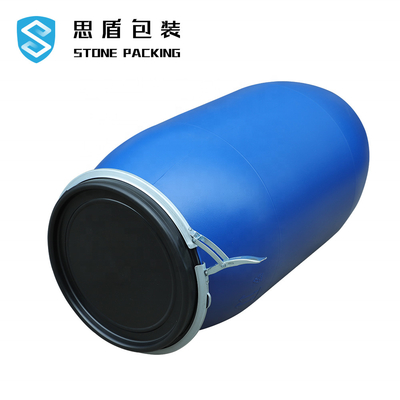 บรรจุภัณฑ์เคมีพลาสติกโลหะ HDPE PP ปิดผนึกอย่างแน่นหนา 150L ถังพลาสติก