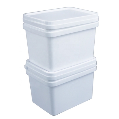ISO 9001 5 Gallon Chemical Containers ถังสีขาว 141*103*120mm