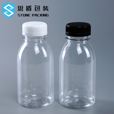 ผลิตภัณฑ์เครื่องใช้ในครัวเรือน 34mm ขวดพลาสติก PET พลาสติกใส 250ml 28g