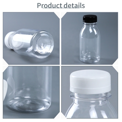 ผลิตภัณฑ์เครื่องใช้ในครัวเรือน 34mm ขวดพลาสติก PET พลาสติกใส 250ml 28g