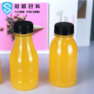 ผลิตภัณฑ์เครื่องใช้ในครัวเรือน 34mm ขวดพลาสติก PET พลาสติกใส 250ml 28g
