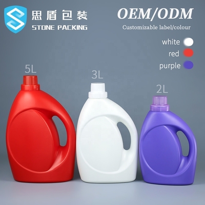 SIDUN ซักรีด 352 มม. ขวดผงซักฟอกเปล่าเปล่า 2L 3L 5L