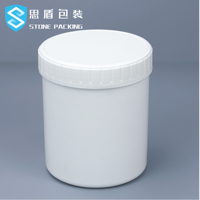 ขวดพลาสติก HDPE ขนาดเส้นผ่านศูนย์กลาง 112 * 140 มม. 100 มล. พร้อมฝาเกลียว